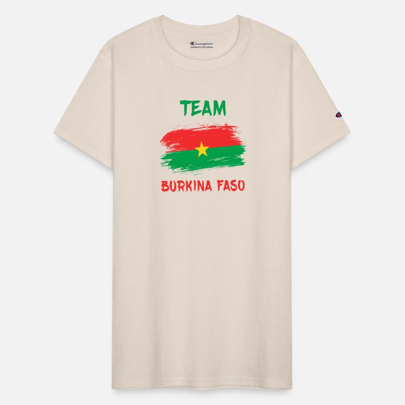 Team Burkina Faso flag design
