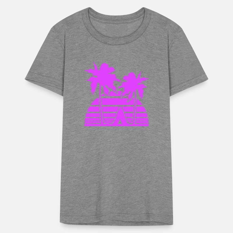 Tent Palm Trees Recreation Beach Vacation Outdoor