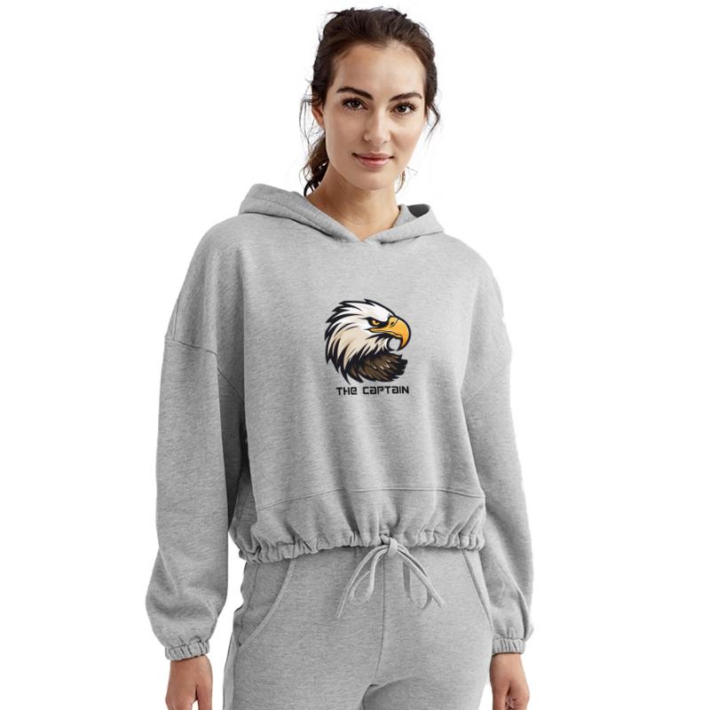 The Captain – Fearless Eagle Face Leadership Tee