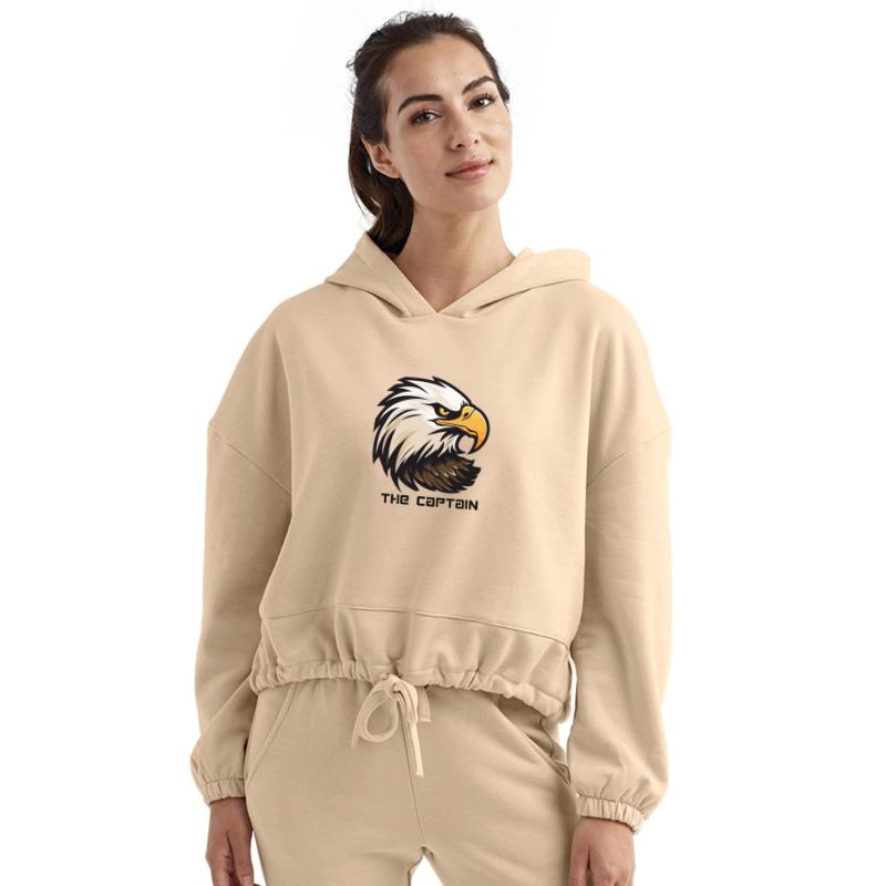 The Captain – Fearless Eagle Face Leadership Tee