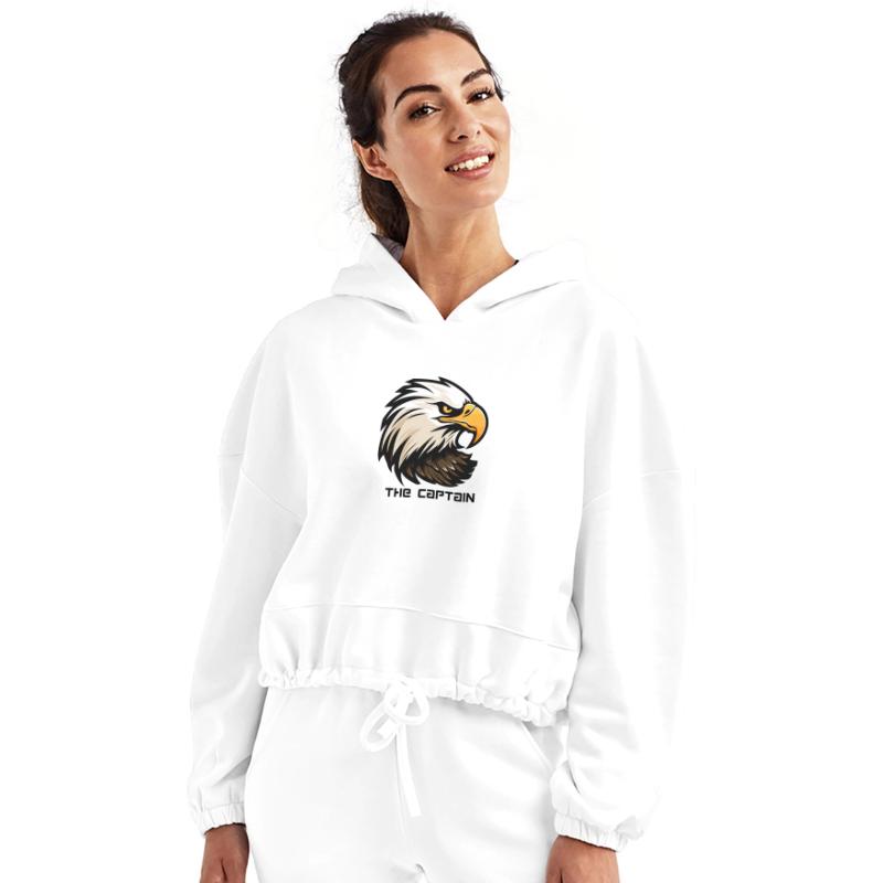 The Captain – Fearless Eagle Face Leadership Tee