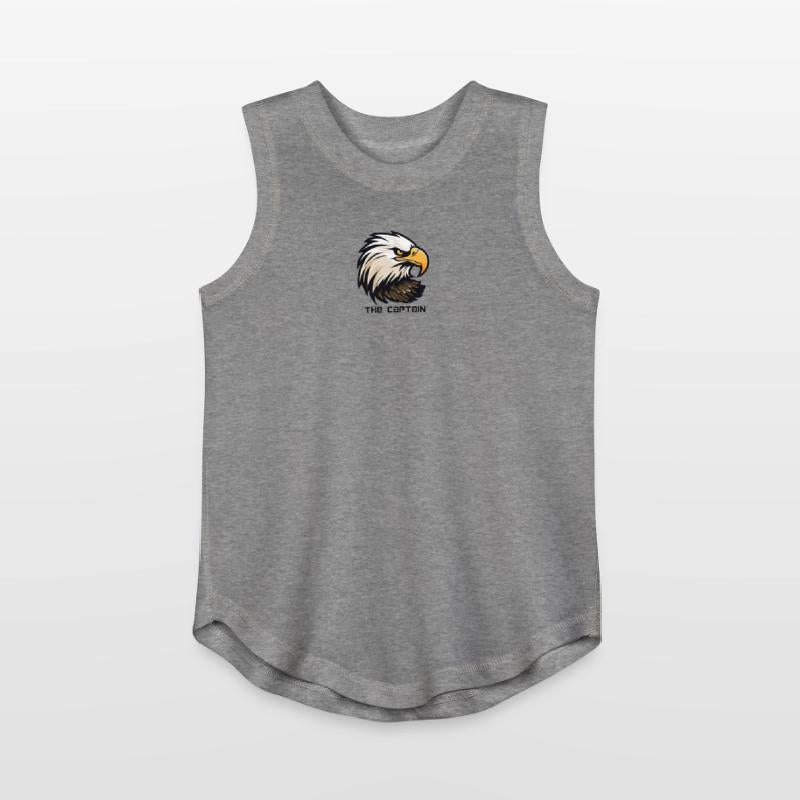 The Captain – Fearless Eagle Face Leadership Tee