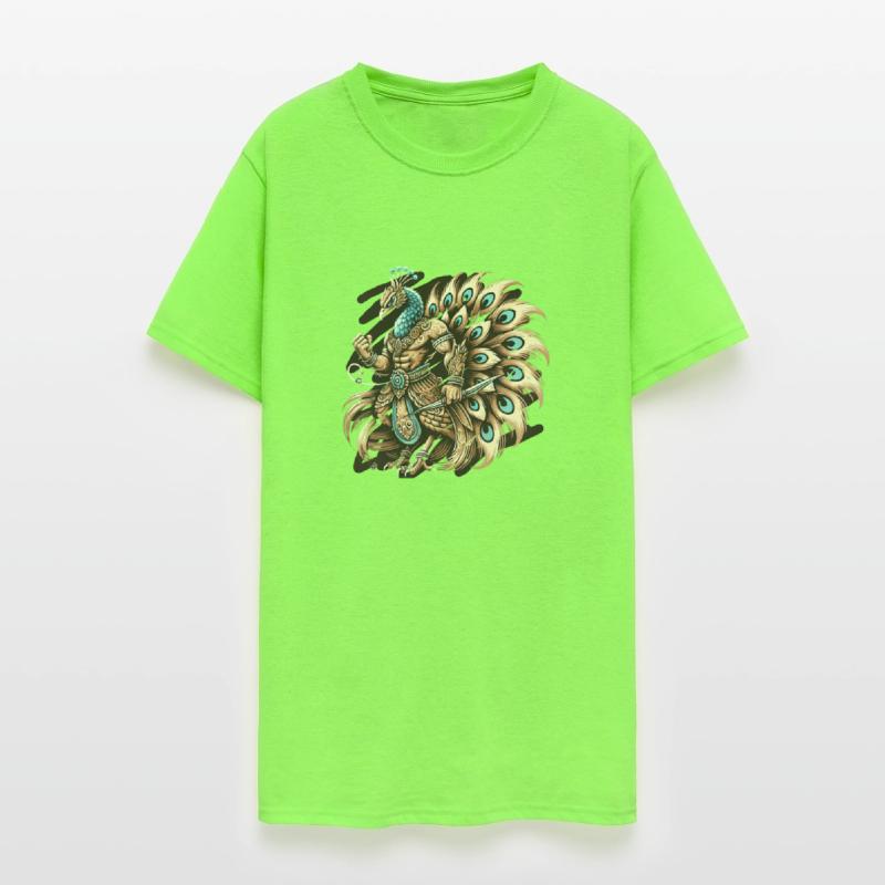 The Majestic Bali Peacock Warrior