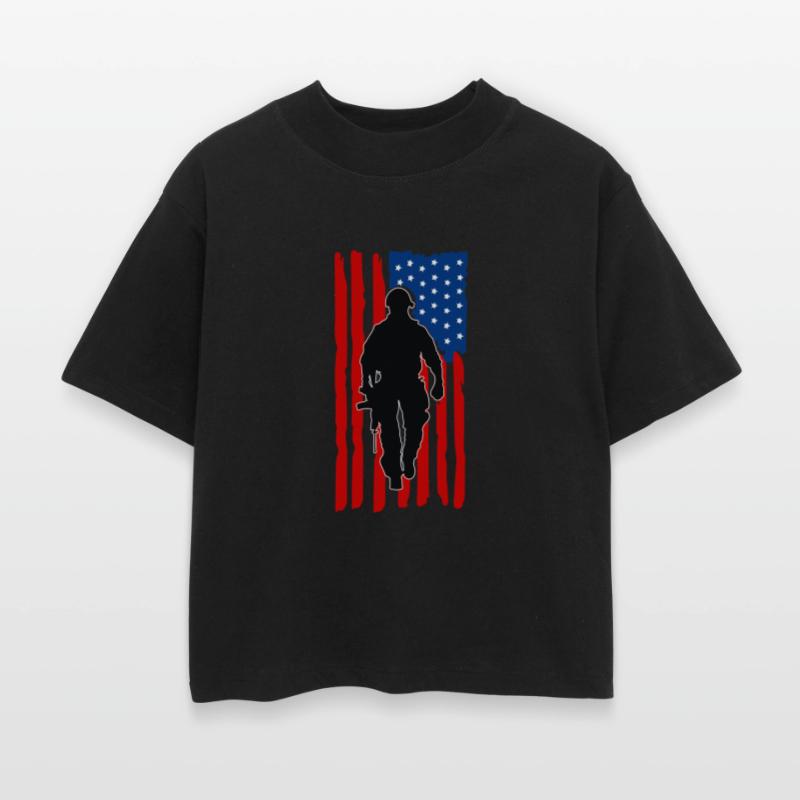 Thin blue line US flag