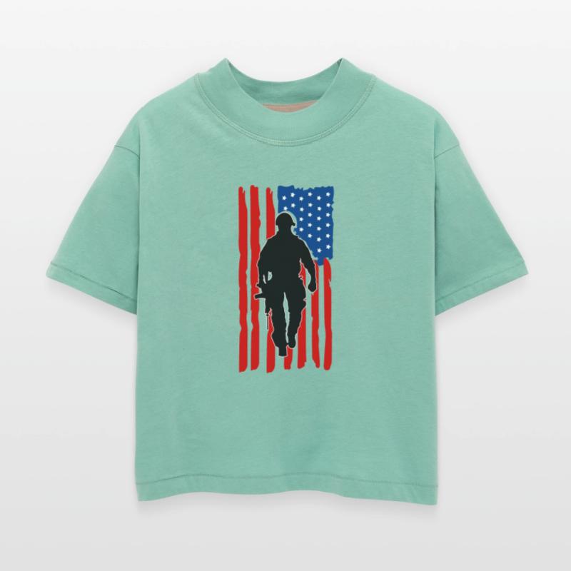 Thin blue line US flag