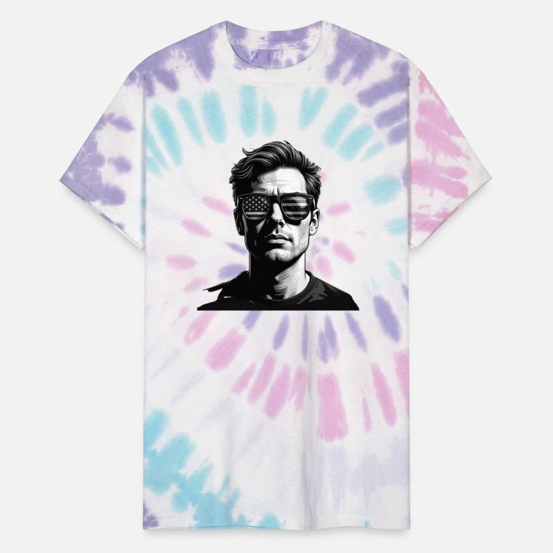 This is a T-shirt design With Men