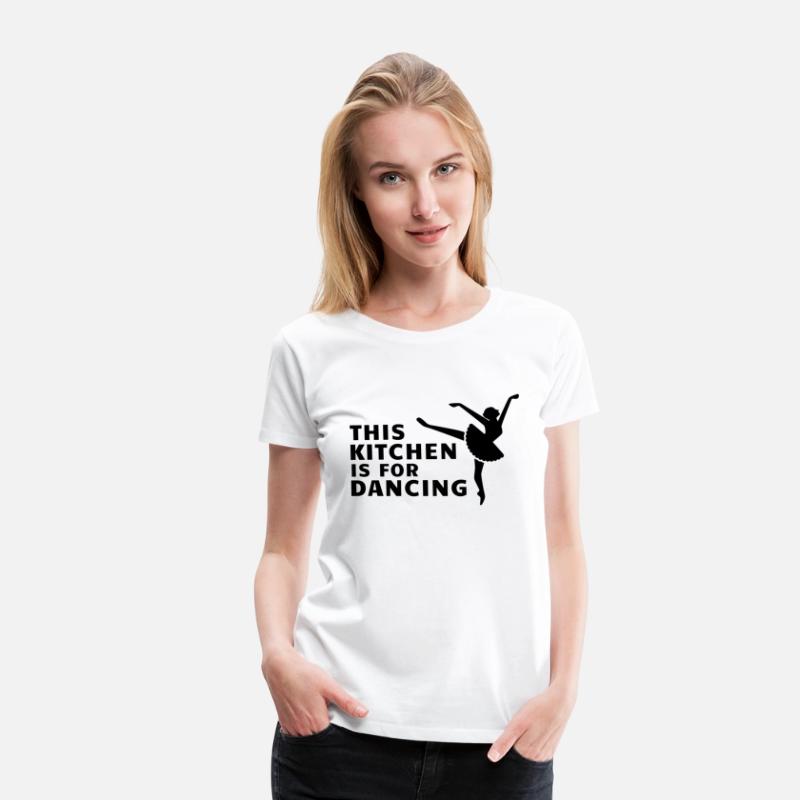 This kitchen is for Dancing funny ballerina quote