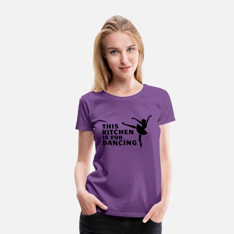 This kitchen is for Dancing funny ballerina quote