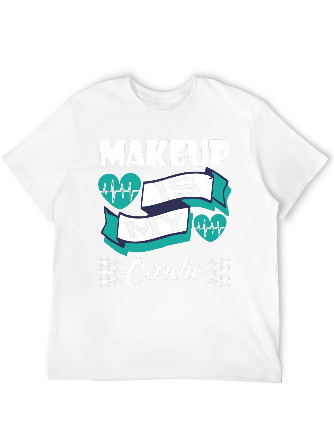 Makeup Is My Cardio Graphic Tee