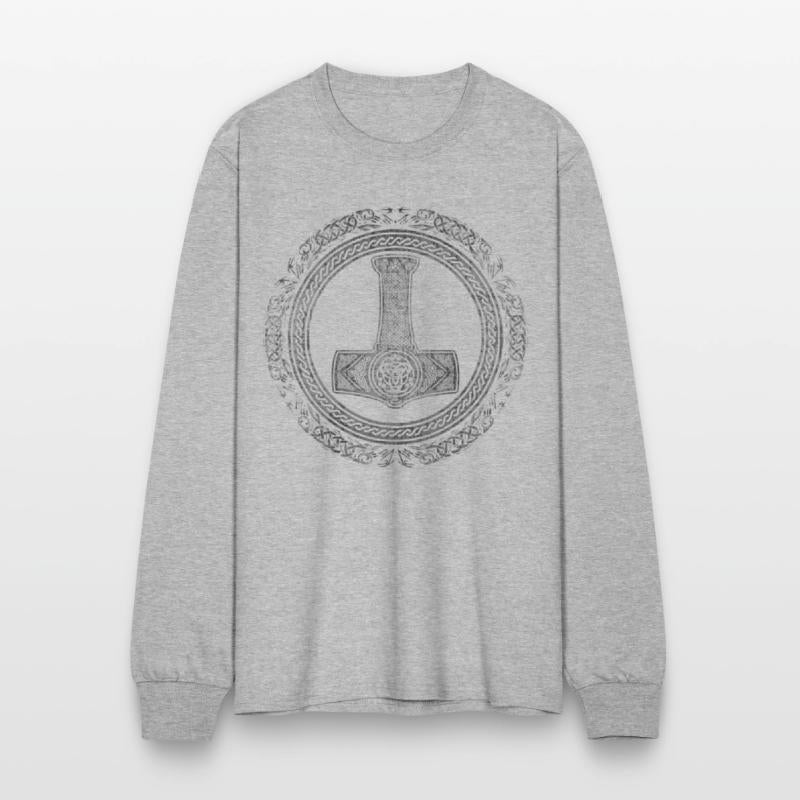 Thor's Hammer Mjolnir Viking Runes Gift