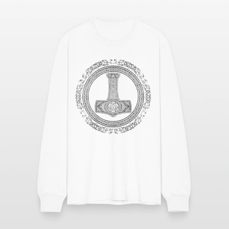 Thor's Hammer Mjolnir Viking Runes Gift