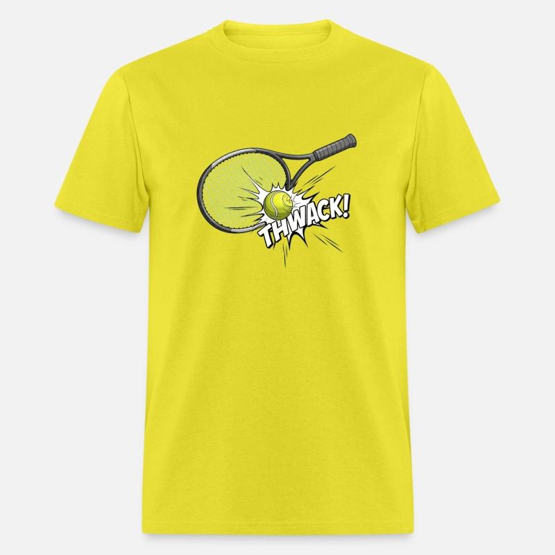 Thwack Tennis Smash - Comic Style Sports Art