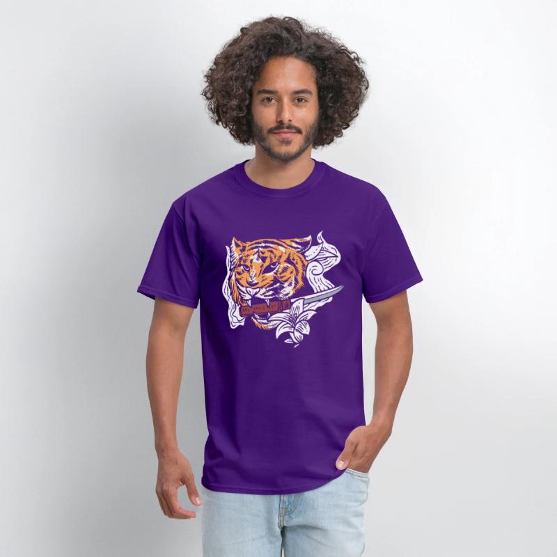 Tiger with Sword Swordsman Gift