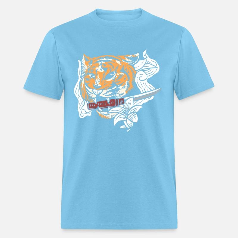 Tiger with Sword Swordsman Gift