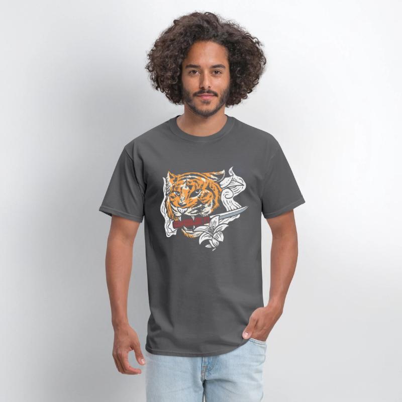 Tiger with Sword Swordsman Gift