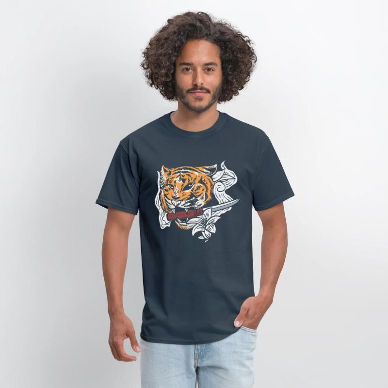 Tiger with Sword Swordsman Gift
