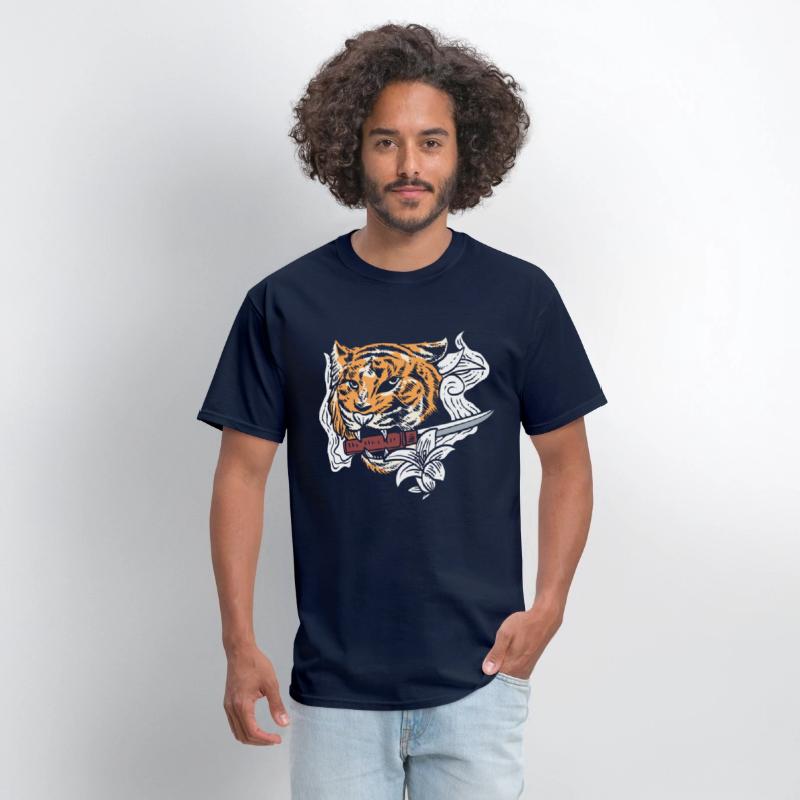 Tiger with Sword Swordsman Gift