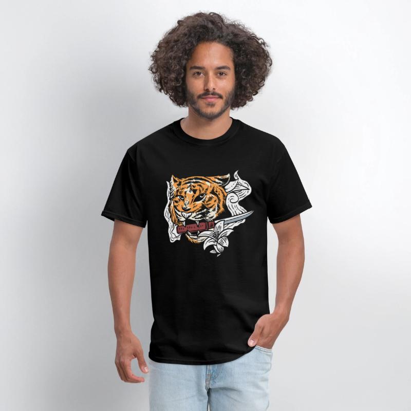 Tiger with Sword Swordsman Gift
