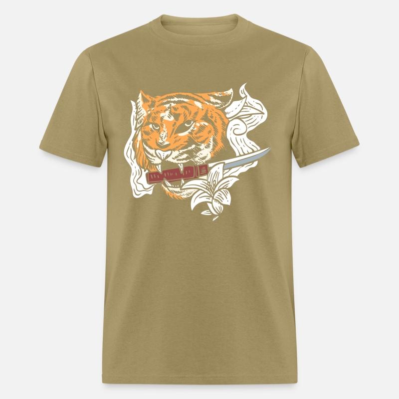 Tiger with Sword Swordsman Gift