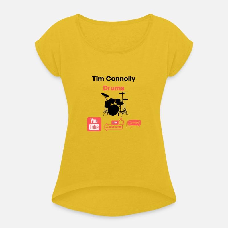 Tim Connolly Drums YouTube logo 4000 x 4000 px