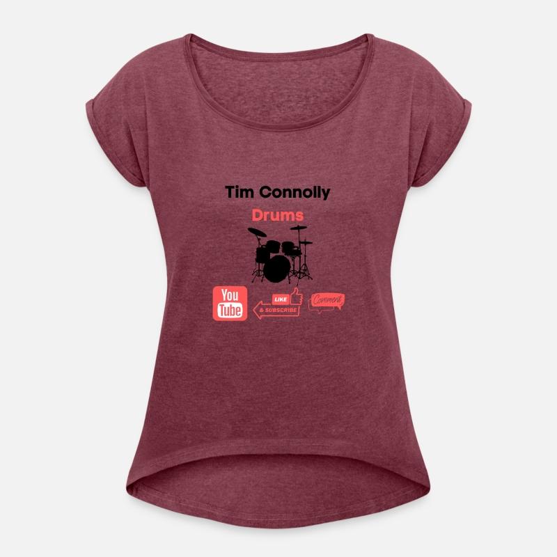 Tim Connolly Drums YouTube logo 4000 x 4000 px