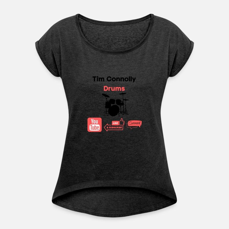 Tim Connolly Drums YouTube logo 4000 x 4000 px