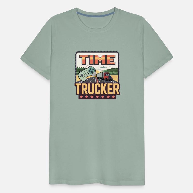 Time Trucker - Retro Video Game