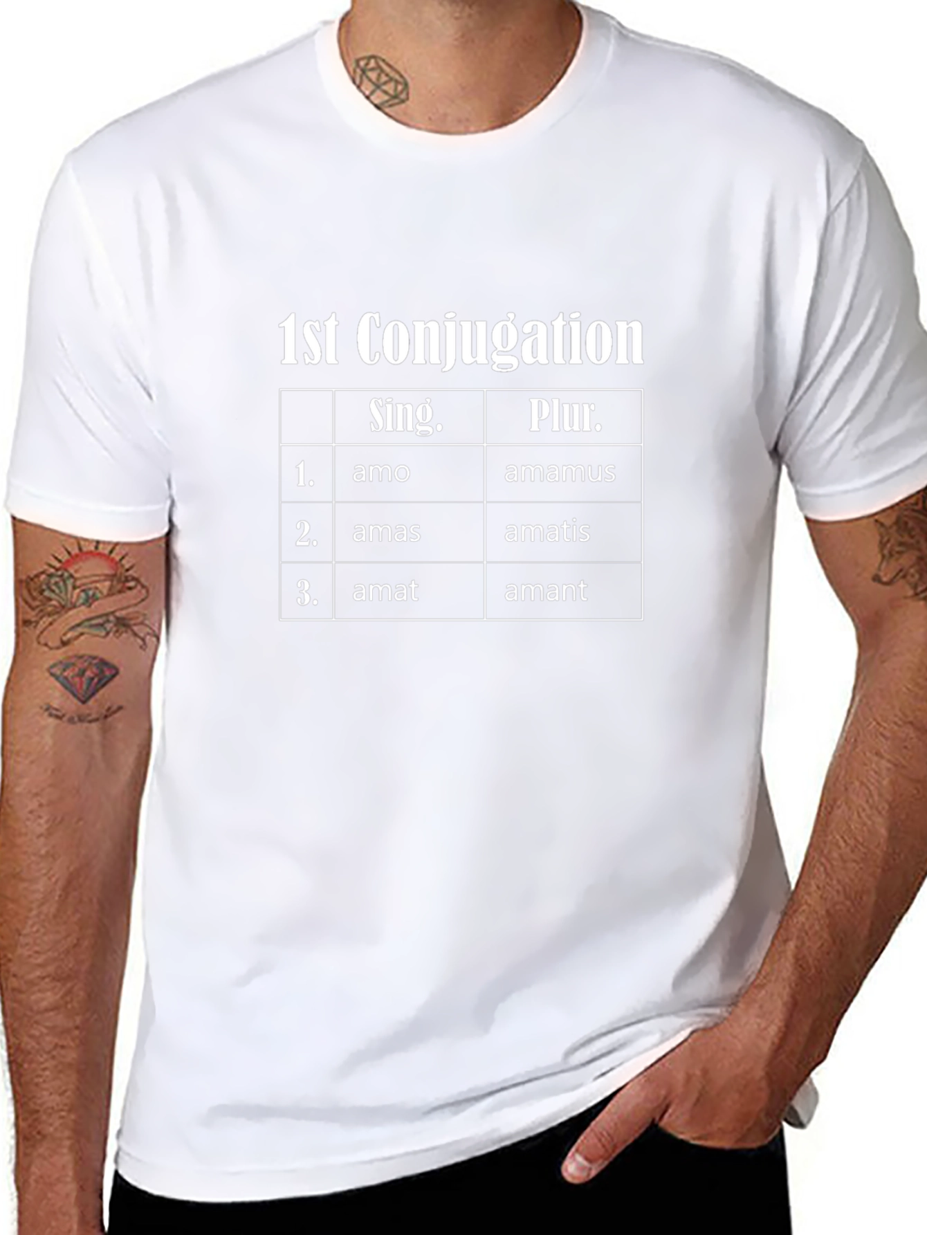 1st Conjugation Latin T-Shirt