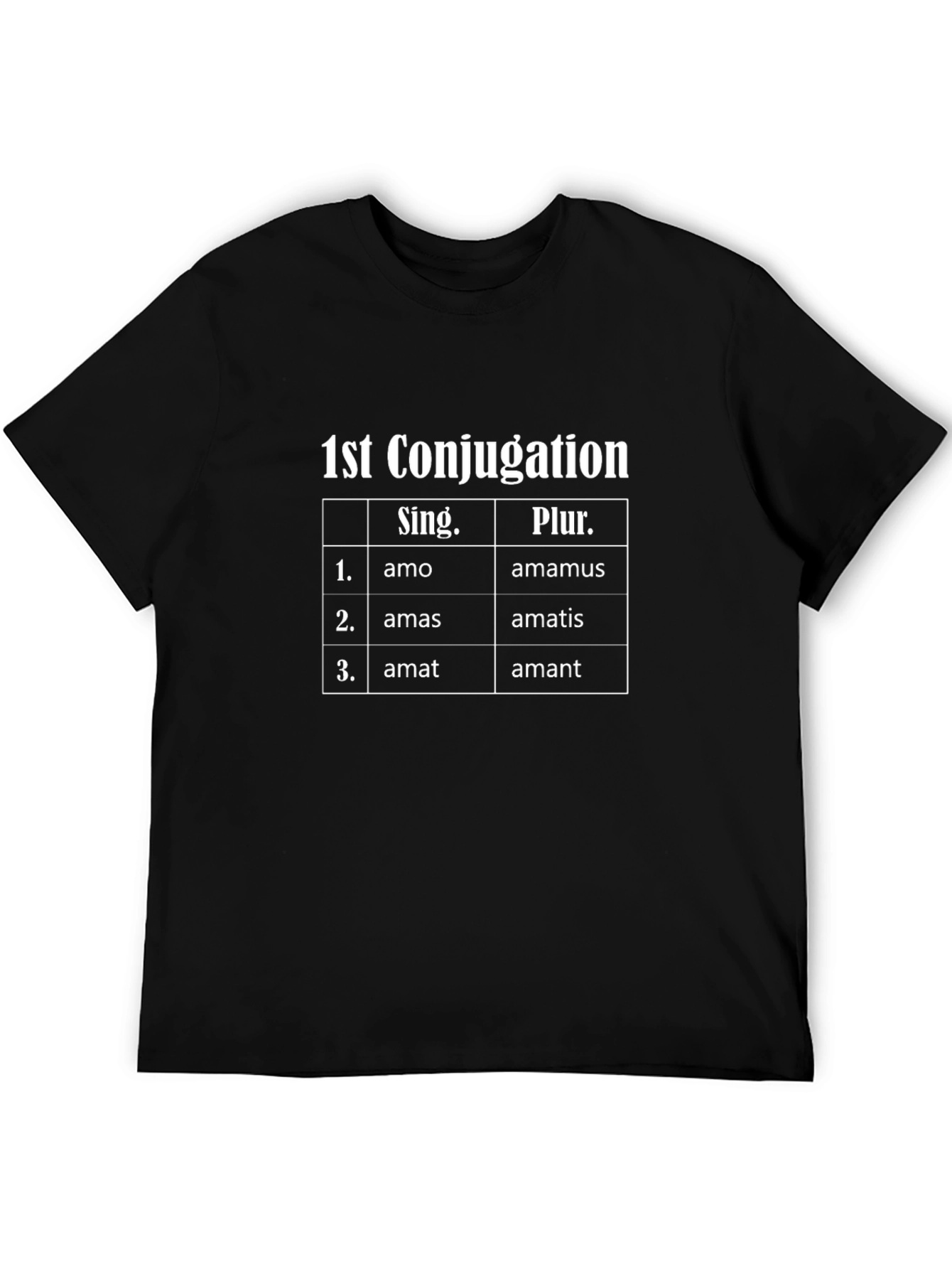 1st Conjugation Latin T-Shirt