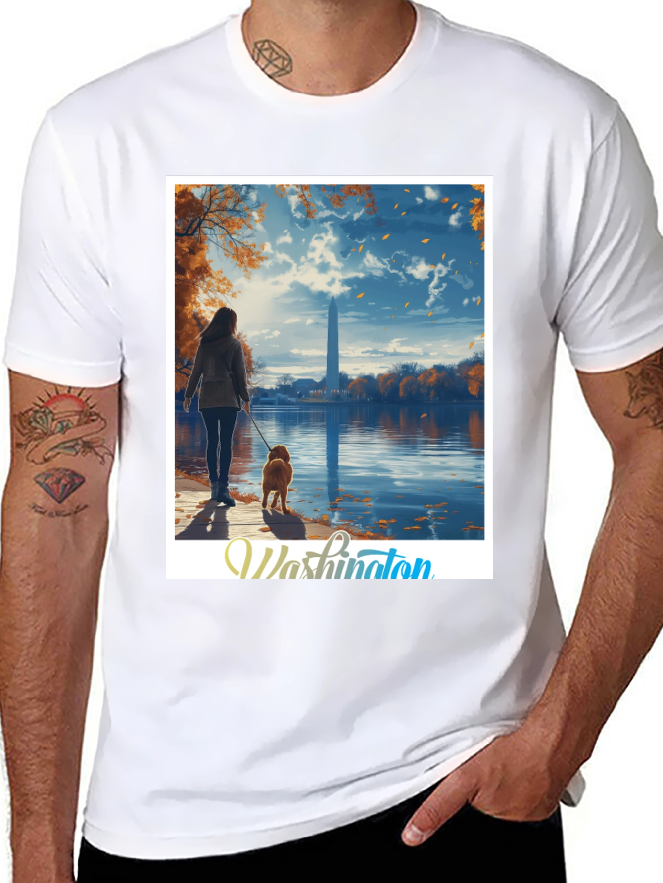 Washington Monument Graphic Tee