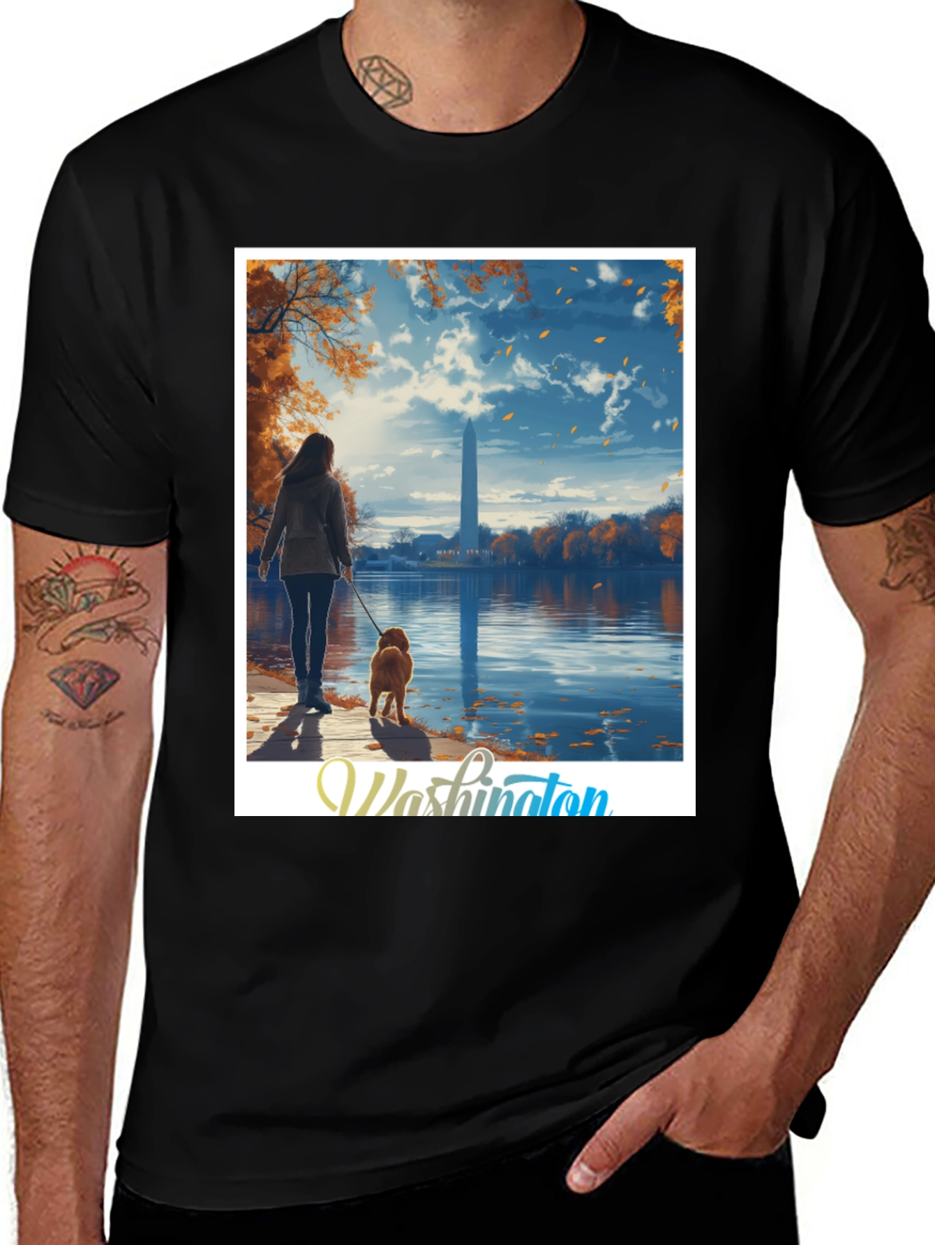 Washington Monument Graphic Tee