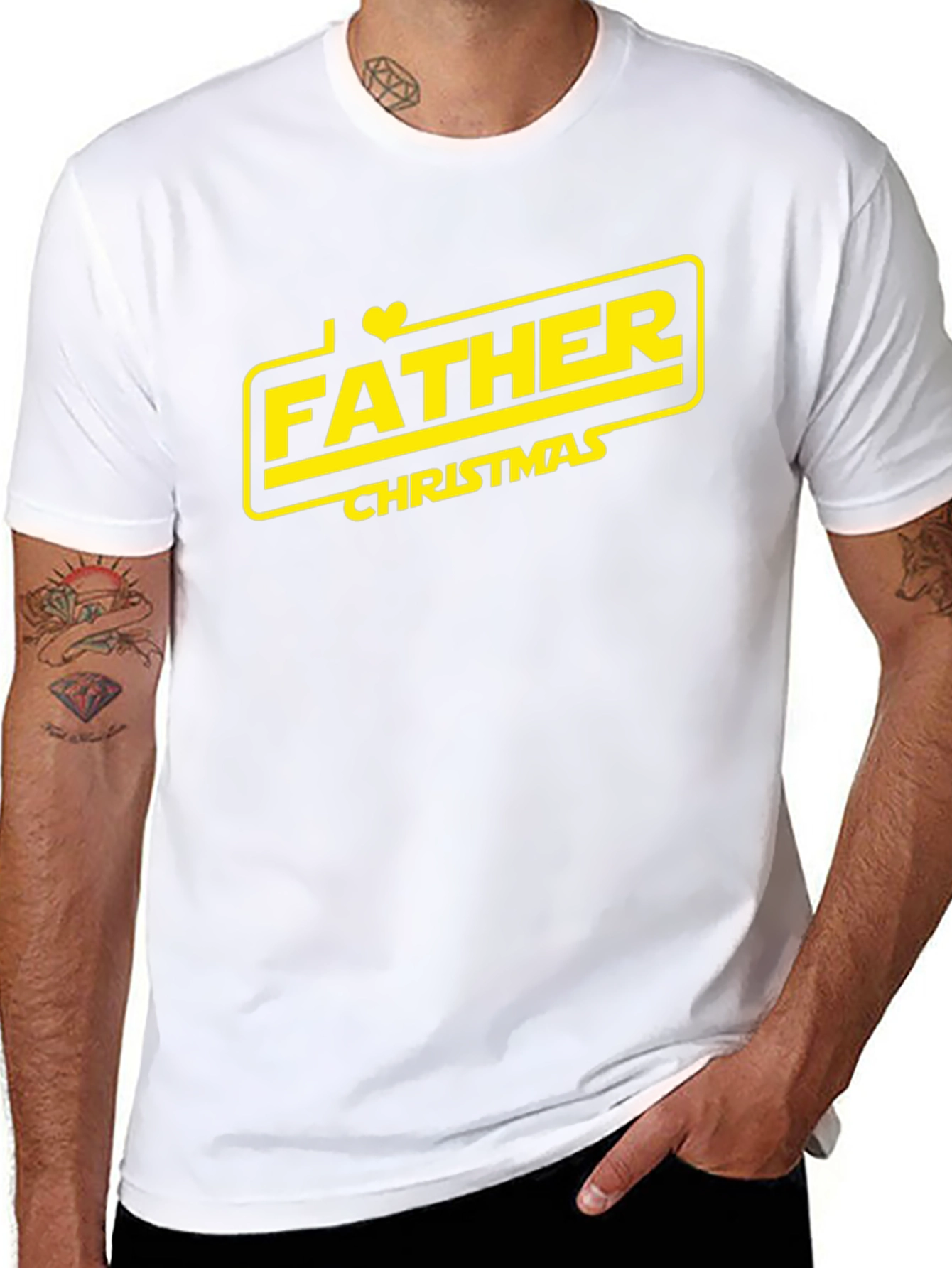 Father Christmas T-Shirt: Star Wars Style