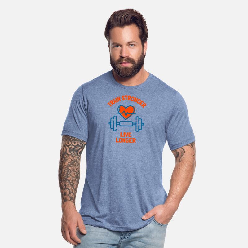 Train Stronger Heartbeat Workout Tee