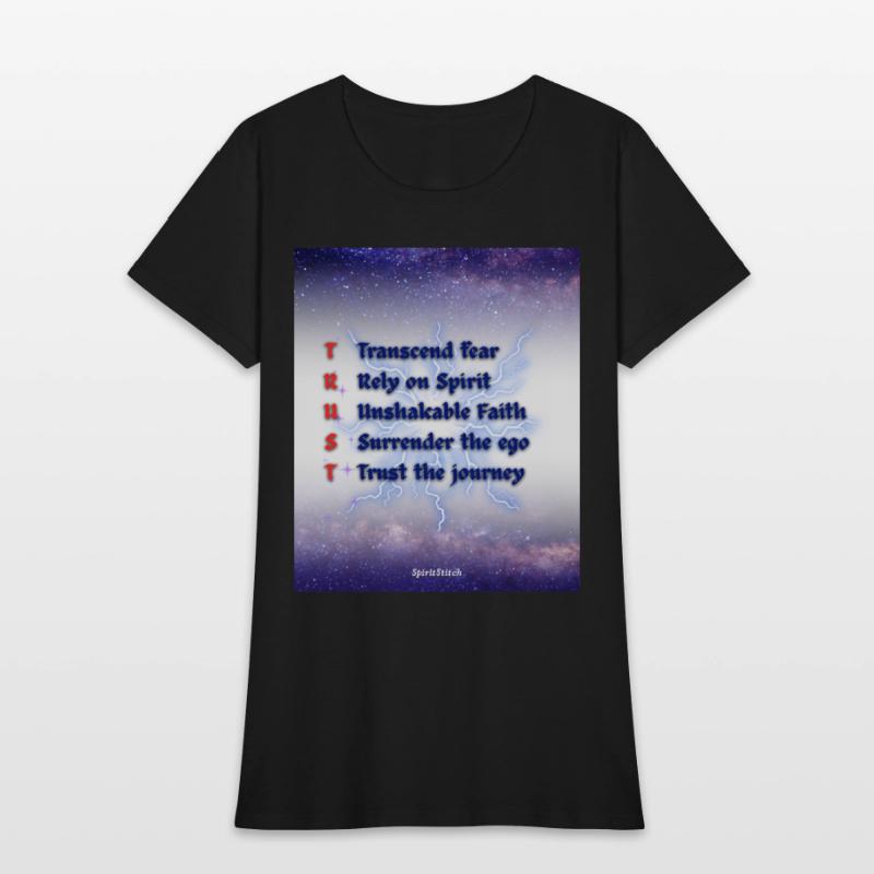 Transcendence and Faith Motivational Quote Design