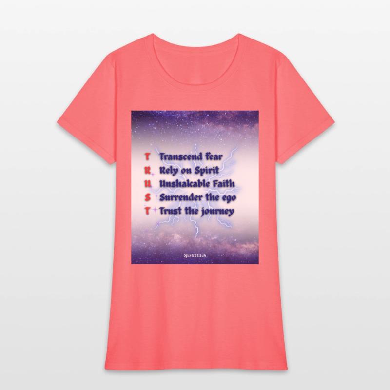 Transcendence and Faith Motivational Quote Design