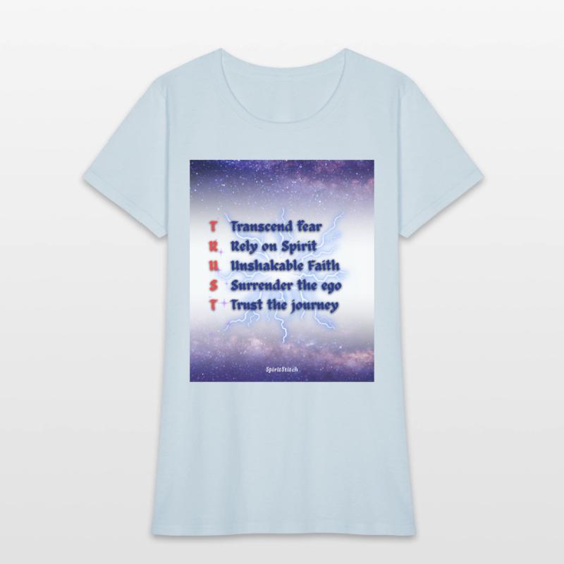 Transcendence and Faith Motivational Quote Design