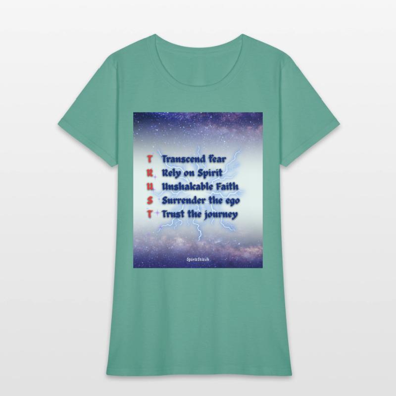 Transcendence and Faith Motivational Quote Design