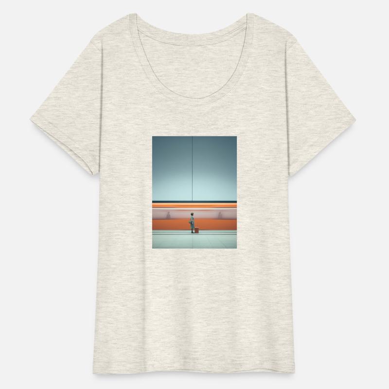 Traveler with Suitcase