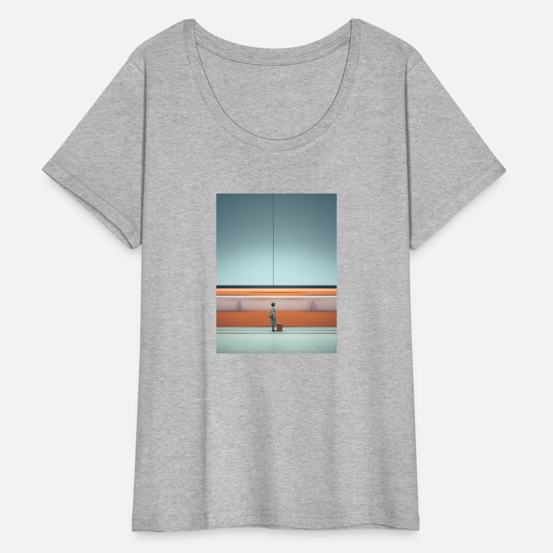 Traveler with Suitcase