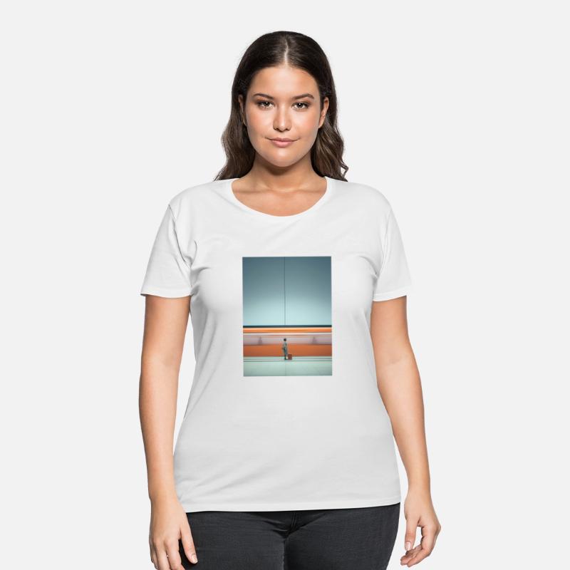 Traveler with Suitcase