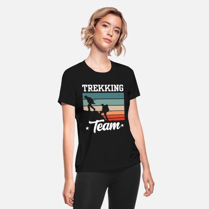 Trekking Team Lover Hiking Hike Hiker