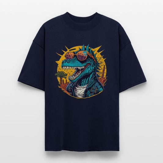 Trendy Dinosaur in Streetwear Art