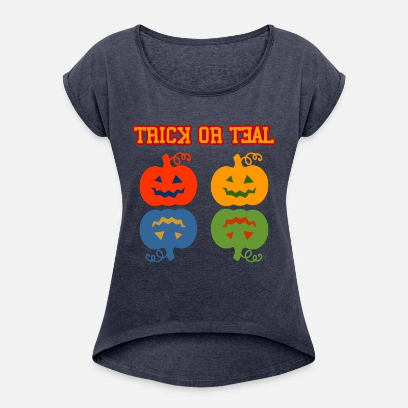 Trick or Teal - 2 SIDED Teal Pumpkin Halloween