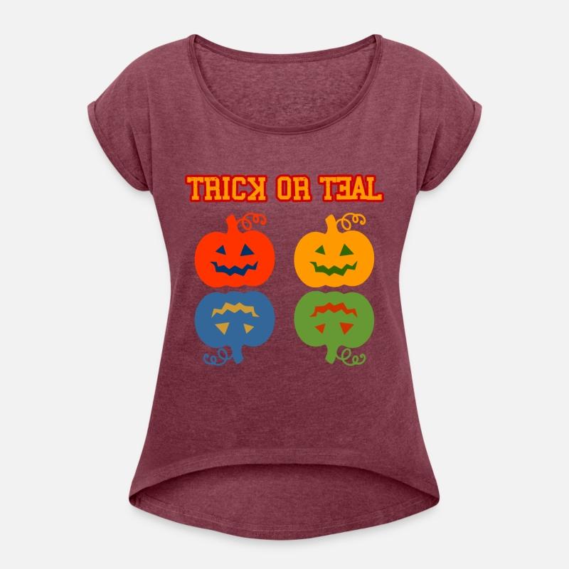 Trick or Teal - 2 SIDED Teal Pumpkin Halloween