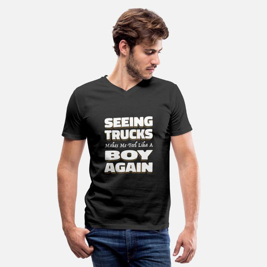 Truck Driver Boy Old Man Trucker