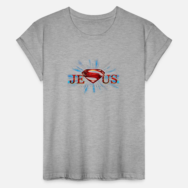 tshirt My Superhero is Jesus, faith love god shirt