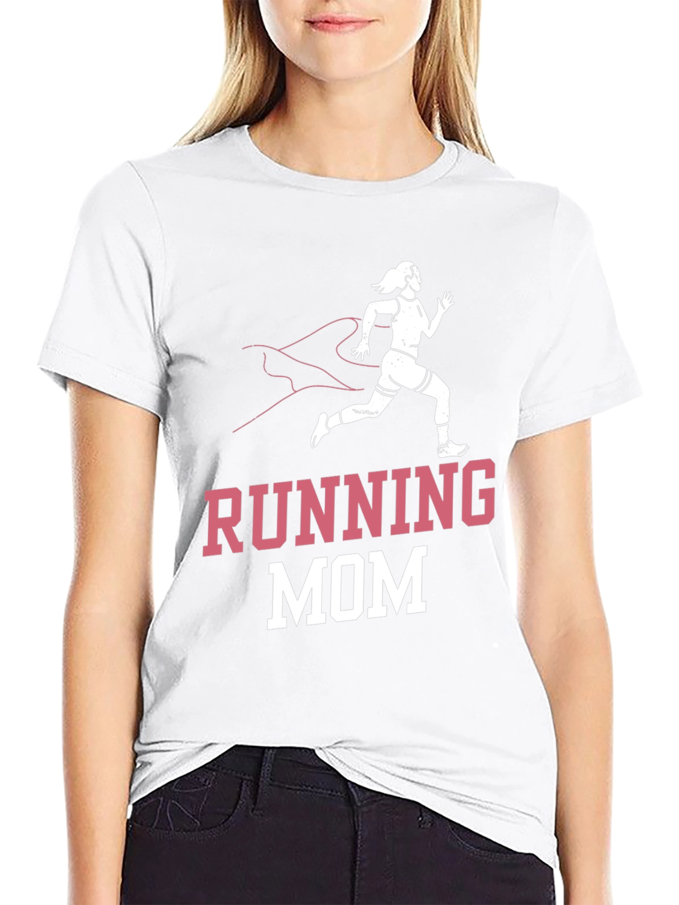 Running Mom Graphic T-Shirt - Active Lifestyle Apparel