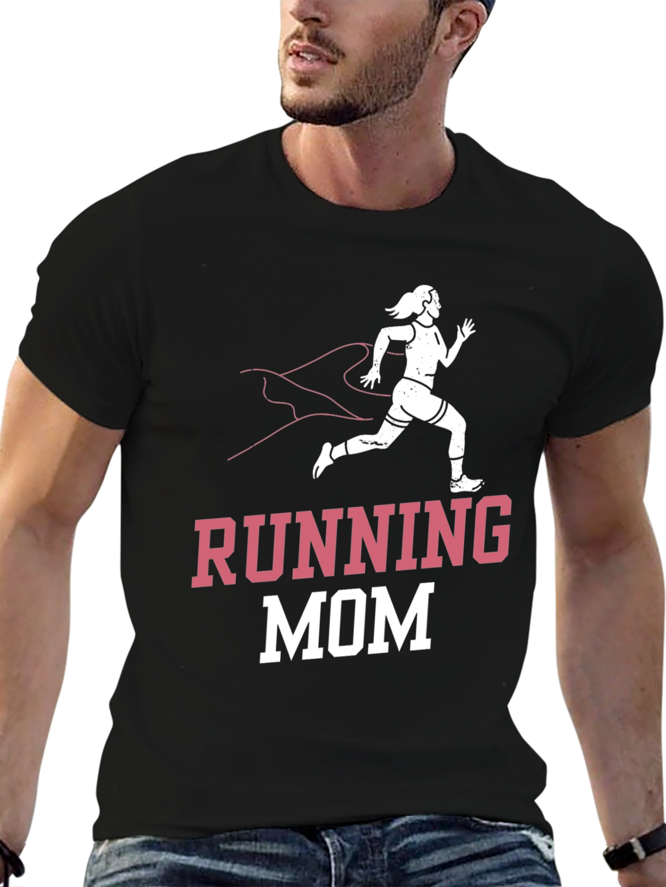 Running Mom Graphic T-Shirt - Active Lifestyle Apparel