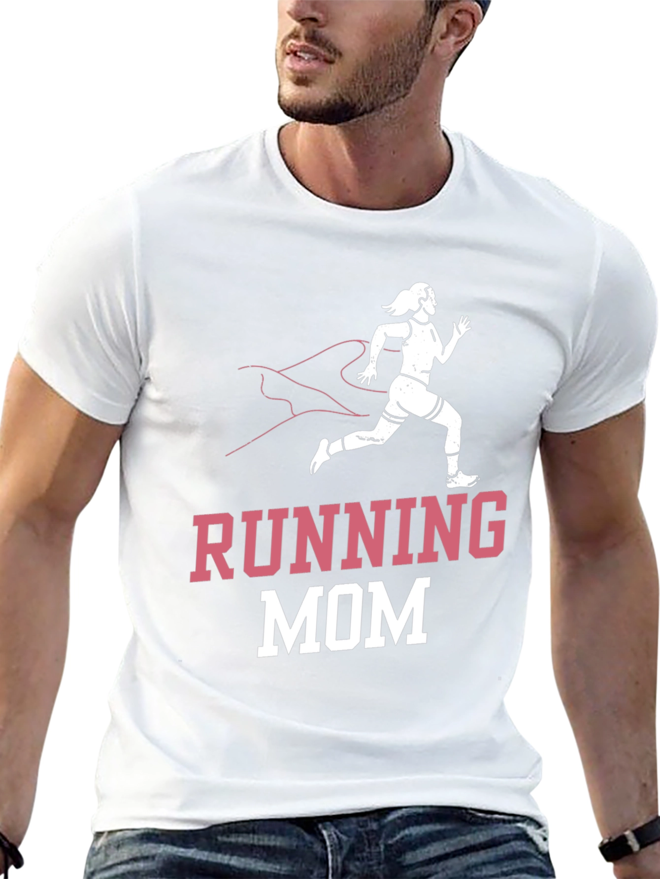Running Mom Graphic T-Shirt - Active Lifestyle Apparel