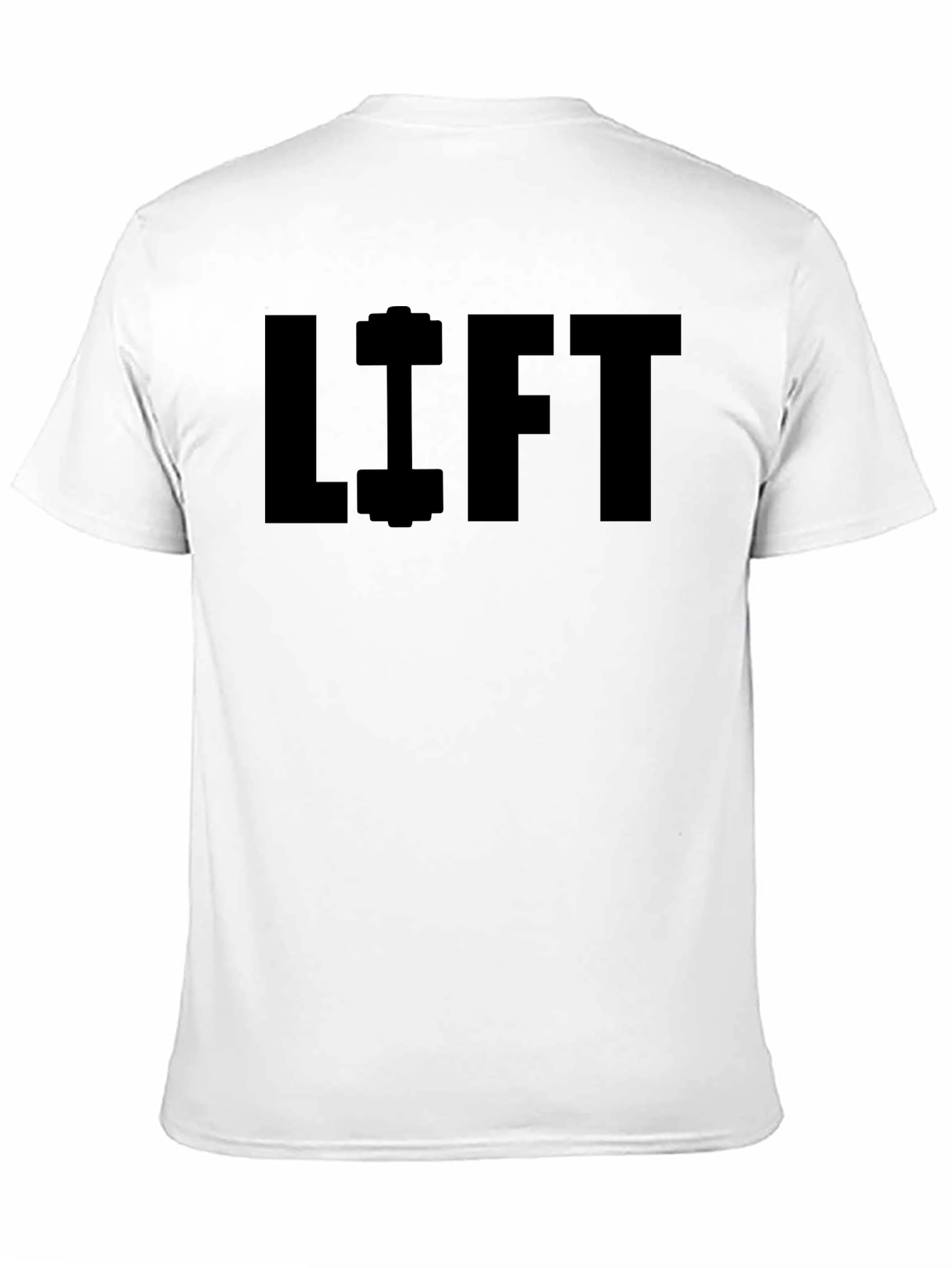 Lift Weightlifting Graphic T-Shirt - Black